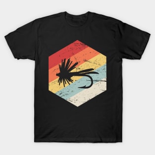 Retro Vintage Fly Flishing Lure T-Shirt